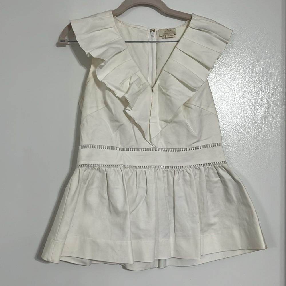Kate Spade Flutter top